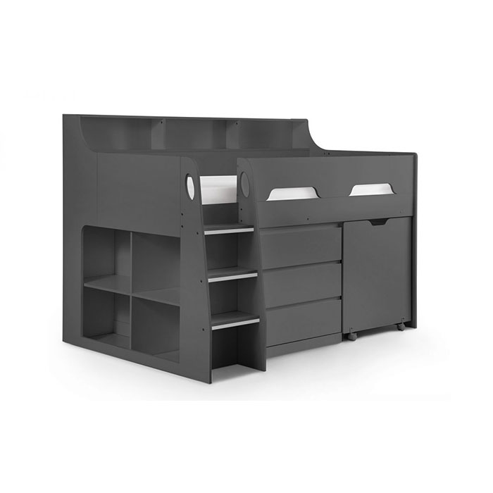 Jupiter Midsleeper In Anthracite Finish Single